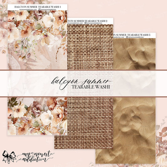 Halcyon Summer Tearable Washi