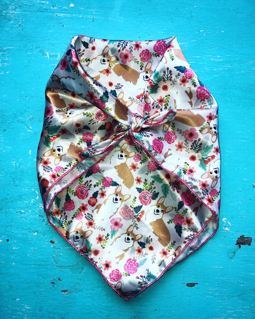 Happy Red Corgi Cream Toddler