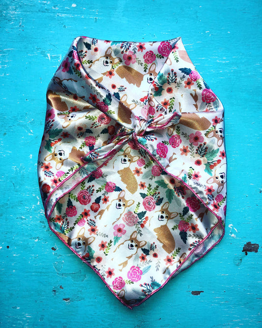Happy Red Corgi Cream Toddler