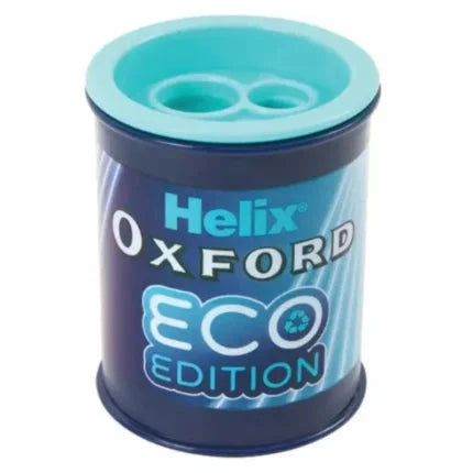 Helix, Oxford Pencil Sharpener, Double Hole Barrel - 5060375970044 Pie's Variety Store
