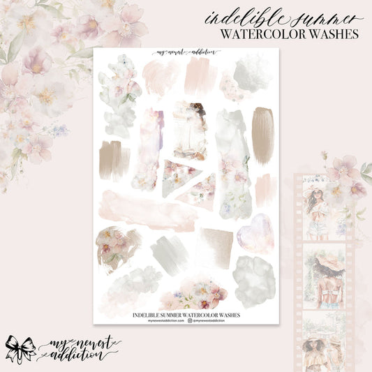 Indelible Summer Watercolor Washes
