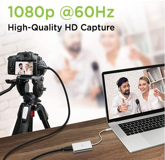 IOGEAR GUV301 Upstream HDMI To USB C Video Capture Adapter