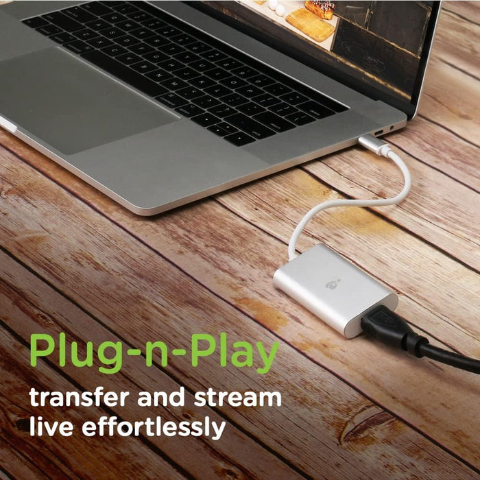 IOGEAR GUV301 Upstream HDMI To USB C Video Capture Adapter