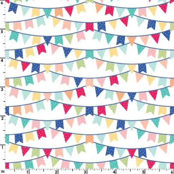Kimberbell - Celebration Line, Flags - 1 Yard Cut