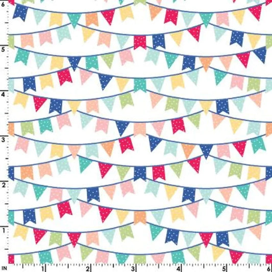 Kimberbell - Celebration Line, Flags - 1 Yard Cut