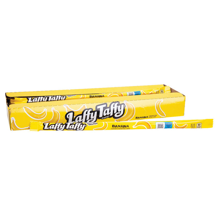Laffy Taffy Banana Ropes Candy - 24 Count