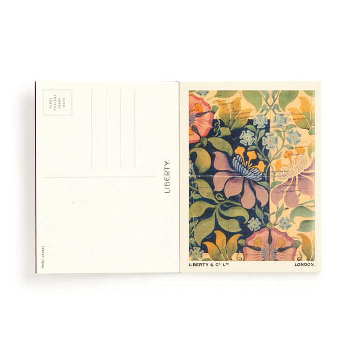 Liberty Postcard Book Postcards Liberty of London Ltd