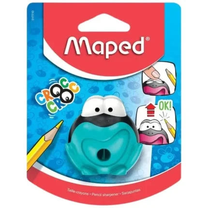Maped Croc Croc Frog Sharpener - 3154140177102 Pie's Variety Store