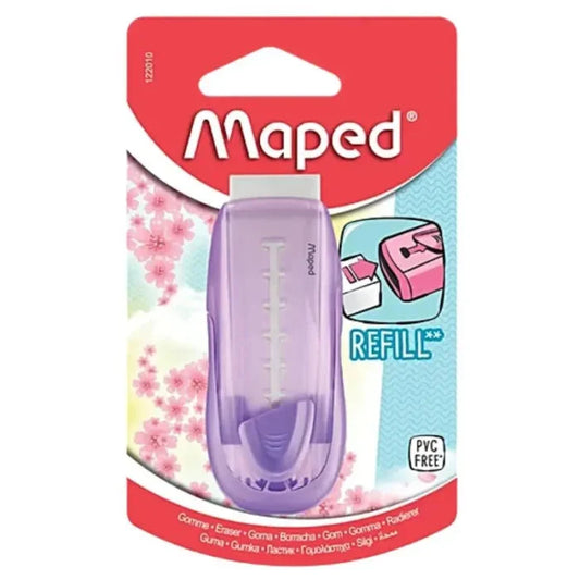 Maped Retractable Refillable Eraser (Assorted Colours) - 3154141220104 Pie's Variety Store