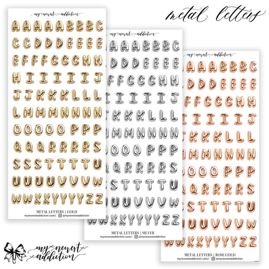 Metal Letters