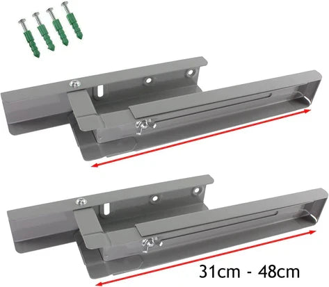 Microwave Extendable Wall Mounting Brackets Microwave