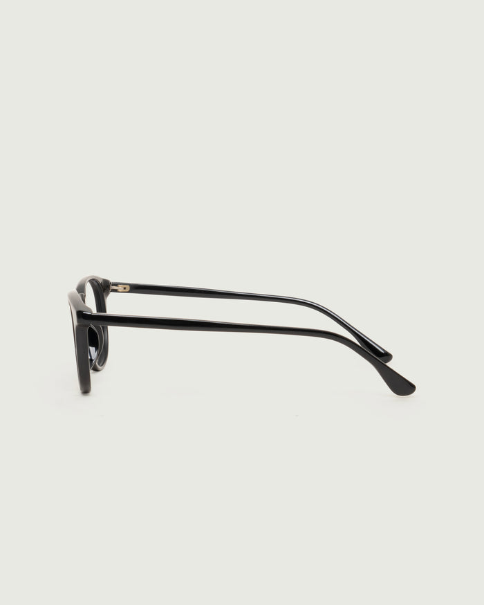 Ink::Miller Eyeglasses round Black acetate side