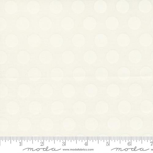 Moda Sincerely Yours Ivory Polka Dots 3 Yard Fabric Cut