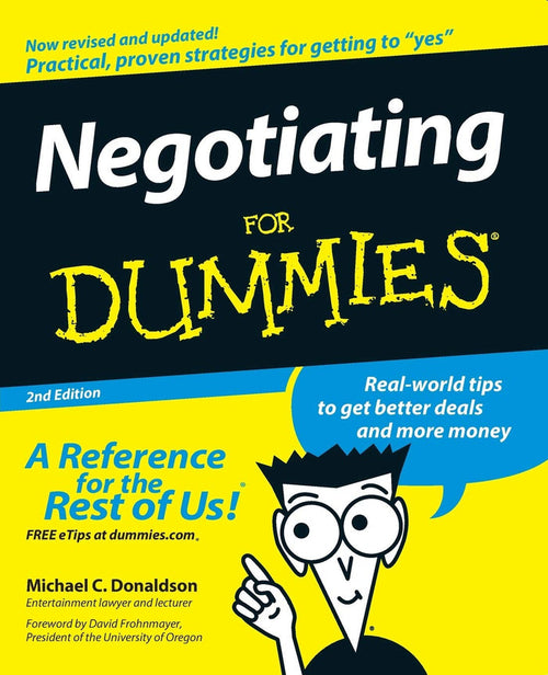 Negotiating For Dummies Paperback