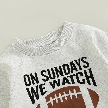 ON SUNDAYS WE WATCH FOOTBALL Jumpsuit