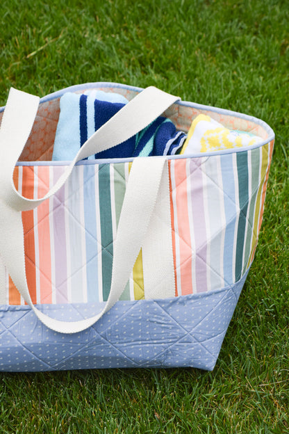 Over-sized Beach Tote Fabric Kit - Hip & Happy