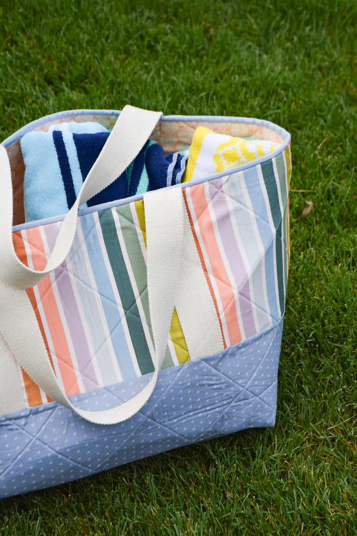 Over-sized Beach Tote Fabric Kit - Hip & Happy