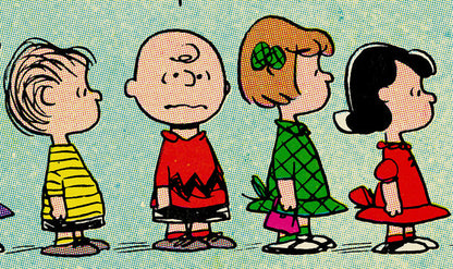 Peanuts Line Poster