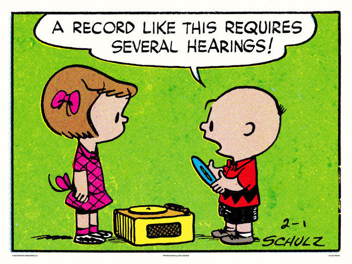 Peanuts Several Hearings Poster