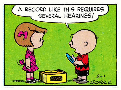 Peanuts Several Hearings Poster