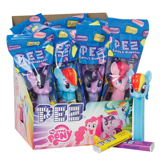 PEZ My Little Pony Assorted Candy Dispensers - 12 Count