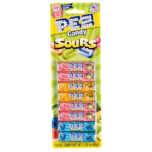 PEZ Sour Candy Refills Blister Pack - 24 Count