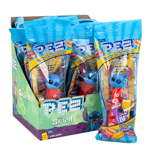 PEZ Stitch Assorted Candy Dispenser - 12 Count