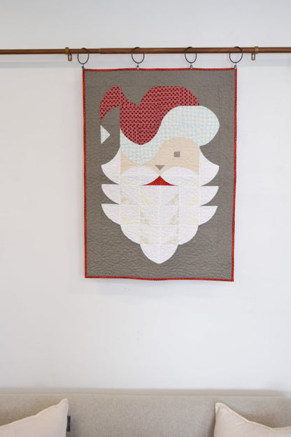 Posh Santa Quilt Fabric Kit