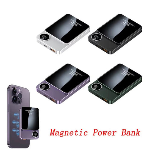 Power Bank-Magnetic/LCD Display/10000mAh/Fast Charging