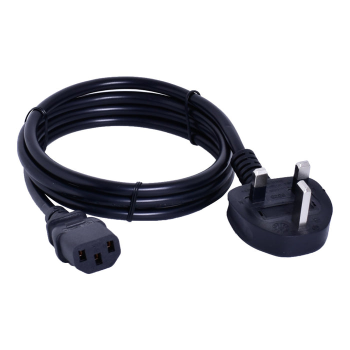 PowerPac AC Power Cord , AC Power Cable, Electric Cable 3 Pin plug 1.2M (KC)