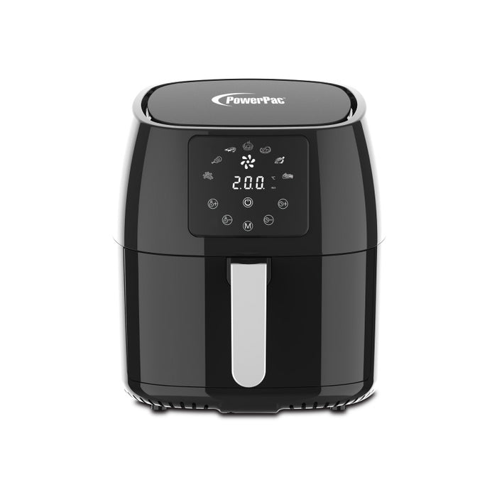 PowerPac Digital Air fryer 4.5L with Hot Air Flow System (PPAF351)
