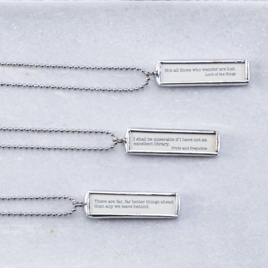Quote Necklaces