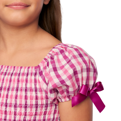 Raquel's™ Gingham Ruffle Outfit for Girls (Girl of the Year™ 2026)