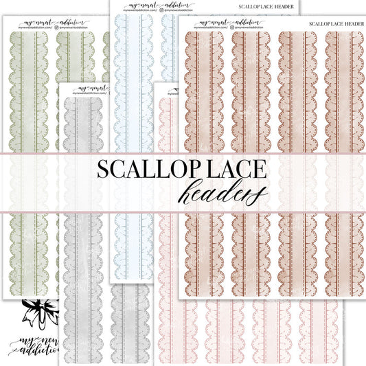 Scallop Lace | Headers