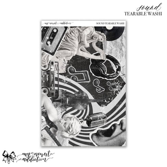 Sound Tearable Washi