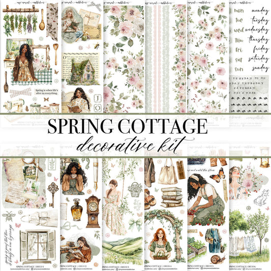 Spring Cottage Decorative Kit