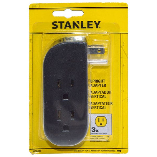 Stanley 3-Outlet Upright Adapter, 3-outlet-W30401 Mega