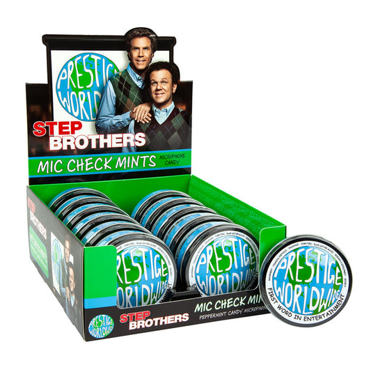 Step Brothers Mic Check Mints Tins - 12 Count