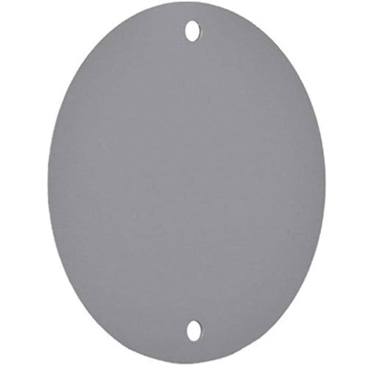 Strata RBC-4 Weatherproof Round Blank Cover, Gray MEGA