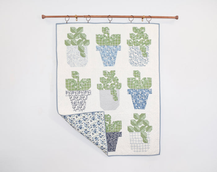 Succulent Stitches Quilt (Downloadable Sewing Pattern)