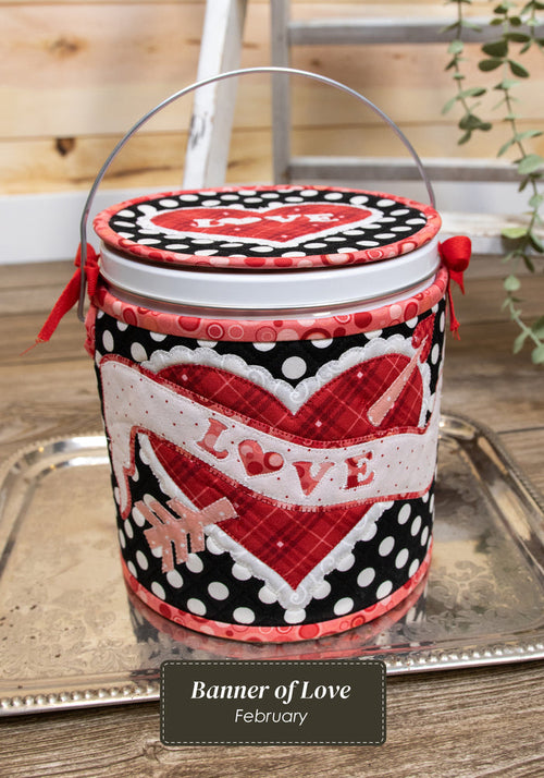 The Whole Country Caboodle Banner of Love Cozy Kit - Sewing