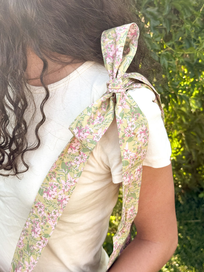 Tie it with a Bow Bag Fabric Kit- Pink Floral