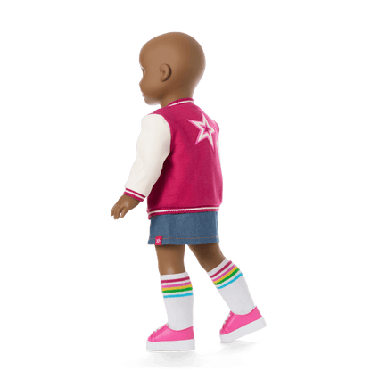 Truly Me™ 18-inch Doll #114, Puppy, Mini Backpack & Accessories AG™ Star Squad Bundle