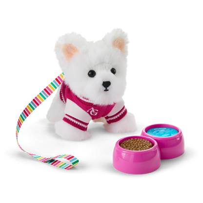 Truly Me™ 18-inch Doll #114, Puppy, Mini Backpack & Accessories AG™ Star Squad Bundle