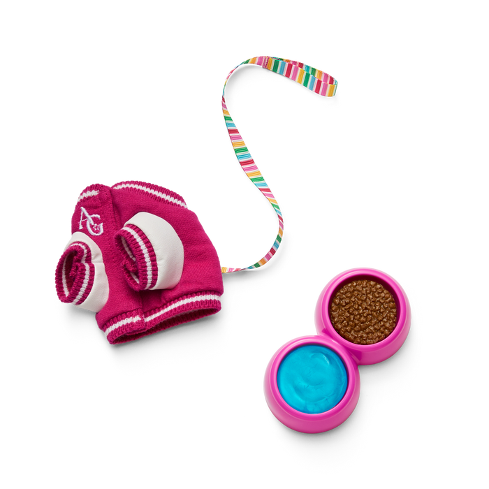 Truly Me™ 18-inch Doll #114, Puppy, Mini Backpack & Accessories AG™ Star Squad Bundle