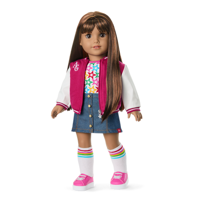 Truly Me™ 18-inch Doll #122, Puppy, Mini Backpack & Accessories AG™ Star Squad Bundle