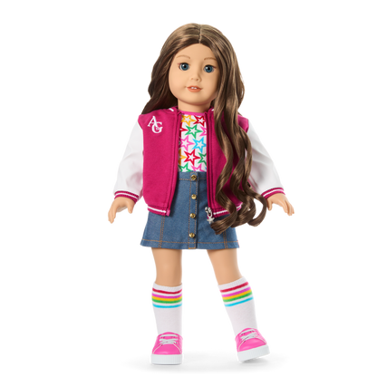 Truly Me™ 18-inch Doll #126, Puppy, Mini Backpack & Accessories AG™ Star Squad Bundle