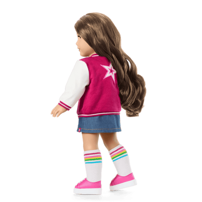 Truly Me™ 18-inch Doll #126, Puppy, Mini Backpack & Accessories AG™ Star Squad Bundle