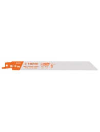 Truper 10791 9 inches Reciprocating Saw Blade 10-14TPI (2pk) MEGA