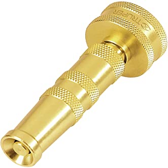 TRUPER Brass Twist Nozzle 3 1/2 Inches with Adjustable System Spray- 13133 MEGA